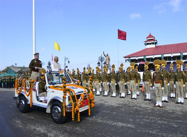 Himgiri Samachar:Republic-day--Celebrations--Governor